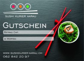 01 Gutschein Sushi Kurier